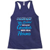 Pawpaw Was Created because Grankids Need Real Heroes Racerback Tank