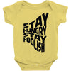 stay hungry stay foolish Baby Onesie
