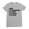 i have 2 daughter Ladies Fitted T-Shirt