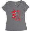 five nights at freddy's pizzeria game over Women's Triblend Scoop T-shirt