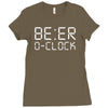 beer o'clock Ladies Fitted T-Shirt