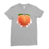 peach t Ladies Fitted T-Shirt