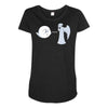 boo vs Maternity Scoop Neck T-shirt