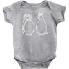 dove v's grenade banksy art Baby Bodysuit
