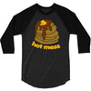 hot mess pancakes 3/4 Sleeve Shirt