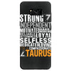 Strong Independent Motivated Taurus Samsung Galaxy S8