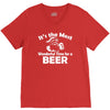 christmas shirt it's the most wonderful time for beer funny V-Neck Tee
