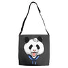 panda sailor Adjustable Strap Totes