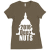 deez nuts for president 2016 Ladies Fitted T-Shirt