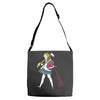 off with her hea Adjustable Strap Totes