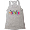 Kindergarten Teacher Racerback Tank