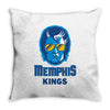 memphis kings Throw Pillow