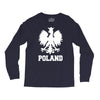 poland polska polish football flag new Long Sleeve Shirts