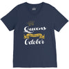queens are born in october V-Neck Tee
