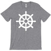 steering wheel sail boat funny T-Shirt