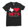 Texas Loves Beto Ladies Fitted T-Shirt