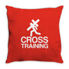 cross training Throw Pillow