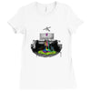 MAN IN RAINBOW Ladies Fitted T-Shirt