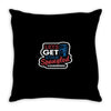 star spangled hammered Throw Pillow