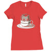 perk up Ladies Fitted T-Shirt