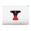 pool black red Accessory Pouches