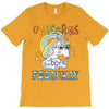 unicorns are born in february cute unicorn T-Shirt