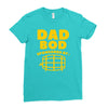 dad bod Ladies Fitted T-Shirt