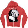 happy panda Zipper Hoodie