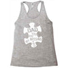 dad   you are my missing piece Racerback Tank