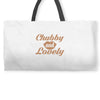 chubby and lovely Weekender Totes