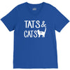 tats &amp; cats V-Neck Tee