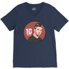 messi top V-Neck Tee