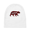 mama christmas bear Baby Beanies