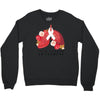 lung cancer awaneress Crewneck Sweatshirt