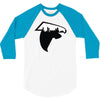 atlanta skyline falcons logo 3/4 Sleeve Shirt