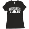 forever biker Ladies Fitted T-Shirt