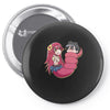 musume monster Pin-back button