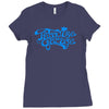 paradise garage sign Ladies Fitted T-Shirt