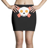 Bacon Egg Skull Mini Skirts