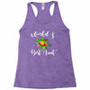 world's best aunt Racerback Tank