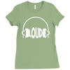 bargain loud records Ladies Fitted T-Shirt