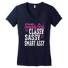 classy sassy Women's V-Neck T-Shirt