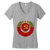 cccp Women's V-Neck T-Shirt