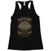 rapture univeristy Racerback Tank