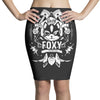 foxy racing Pencil Skirts