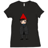 Sherlock Gnomes Ladies Fitted T-Shirt