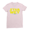 Star Wey Lightsaber Ladies Fitted T-Shirt
