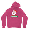 santas cumming Unisex Hoodie