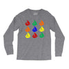 color ful Long Sleeve Shirts