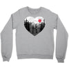 hike and love Crewneck Sweatshirt